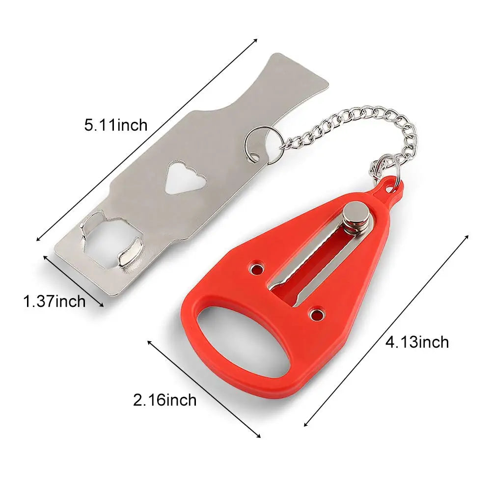 Portable Door  Safety Latch for Travel Accommodation