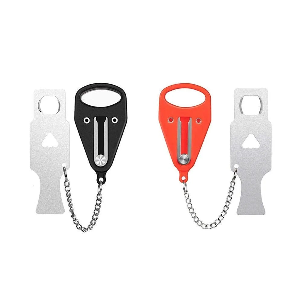 Portable Door  Safety Latch for Travel Accommodation